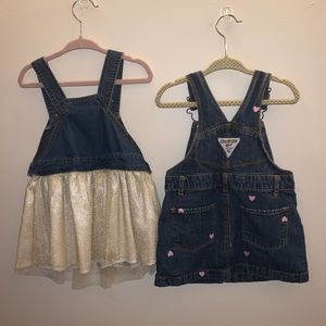 OshKosh B'gosh Bottoms - Toddler Girl Overalls OshKosh B'gosh Bottoms - Toddler Girl Overalls